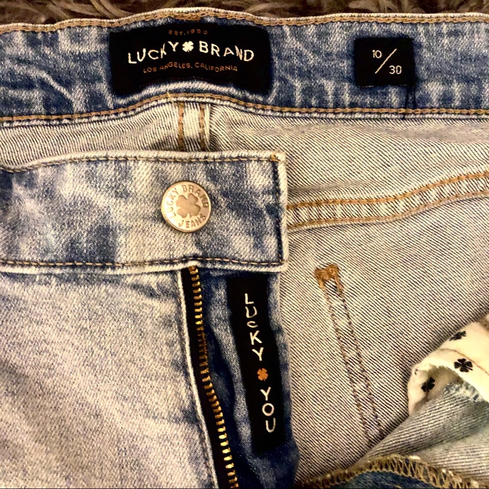 Lucky Brand Ripped Jeans